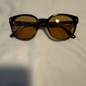 Tom Ford Black and Brown Sunglasses